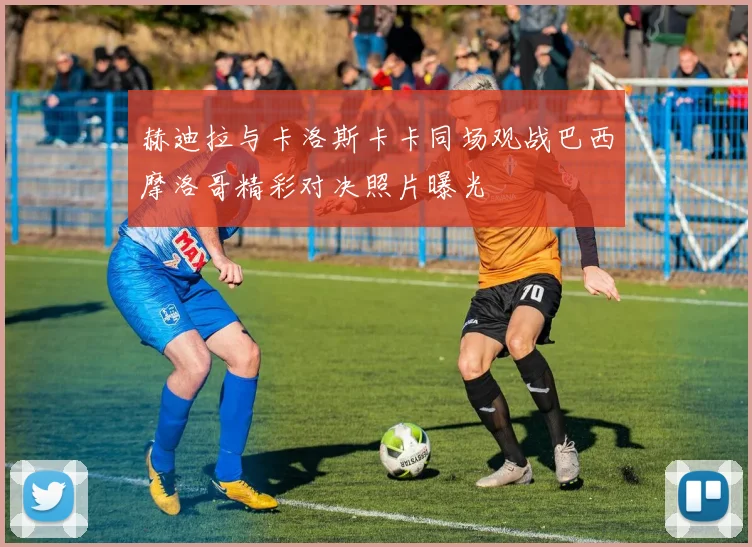 赫迪拉与卡洛斯卡卡同场观战巴西摩洛哥精彩对决照片曝光